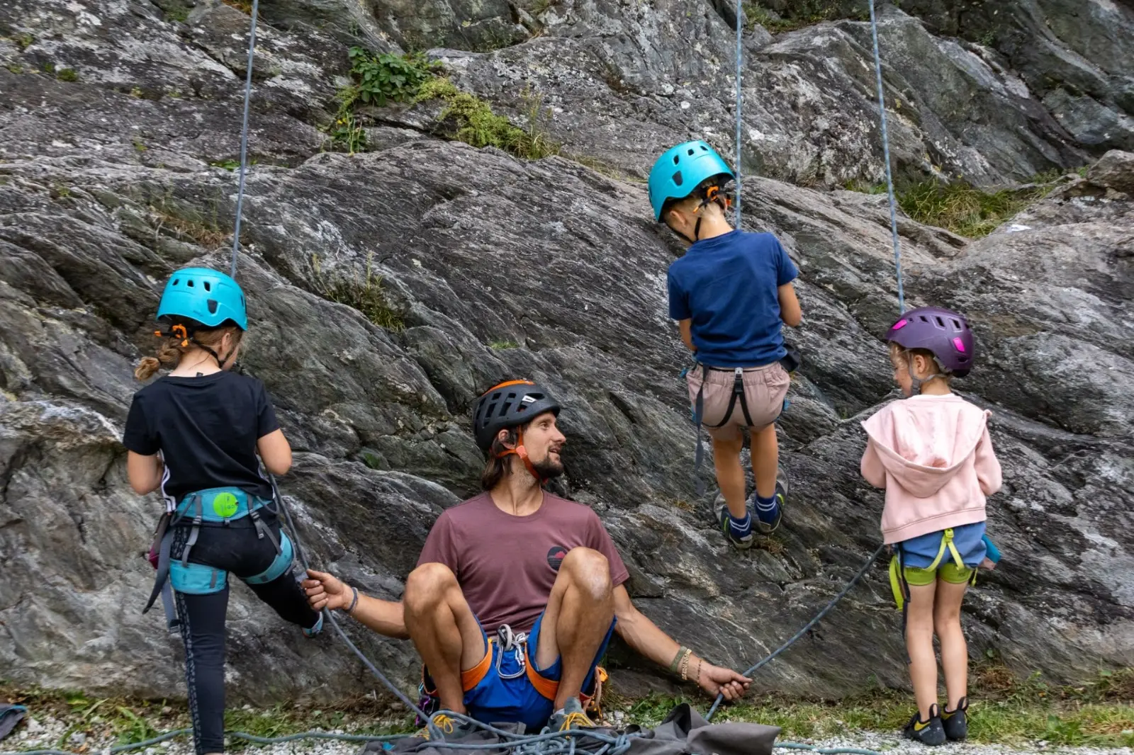 Cours d'initiation - Escalade en falaise