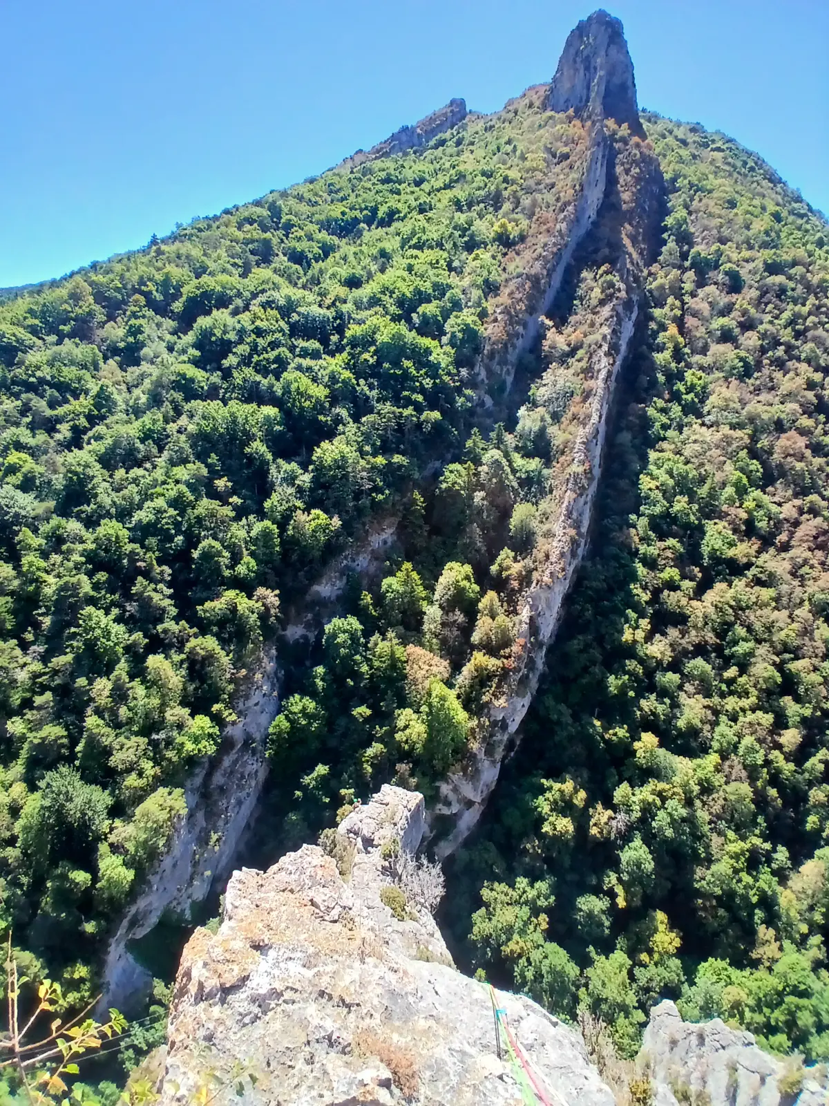 Initiation grande voie dans le Diois