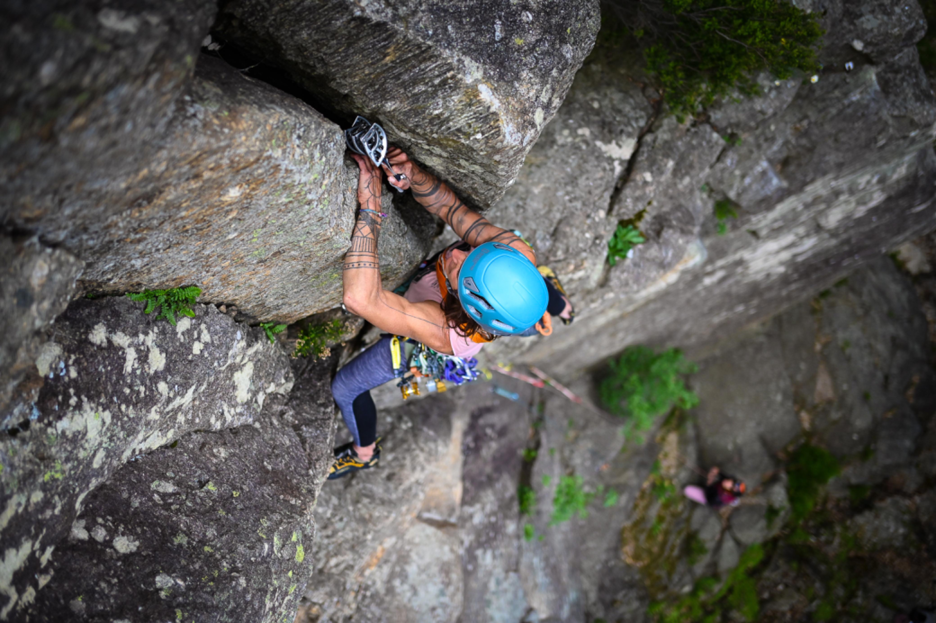 Découverte de l’escalade traditionnelle