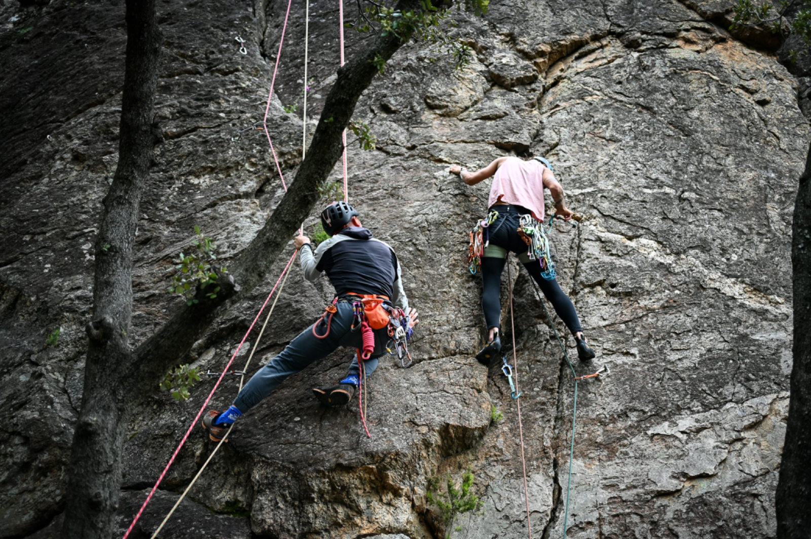 Découverte de l’escalade traditionnelle